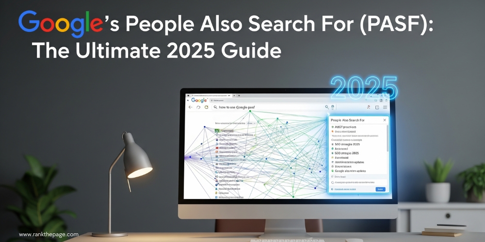 Google’s People Also Search For (PASF): The Ultimate 2025 Guide