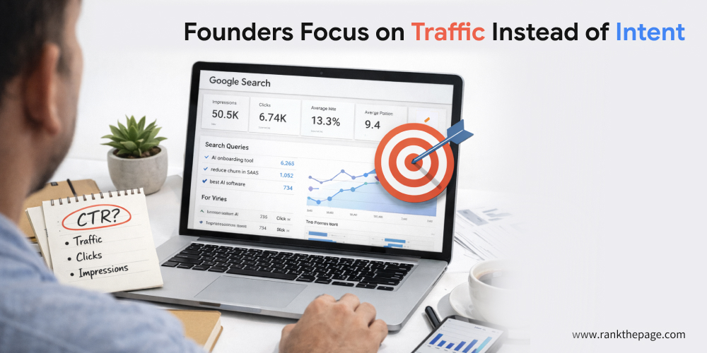 Founders Focus on Traffic Instead of Intent