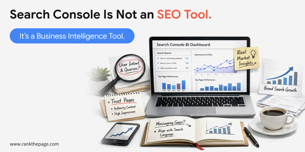 Search Console Is Not an SEO Tool — It’s Your Startup’s Quietest Growth Advisor