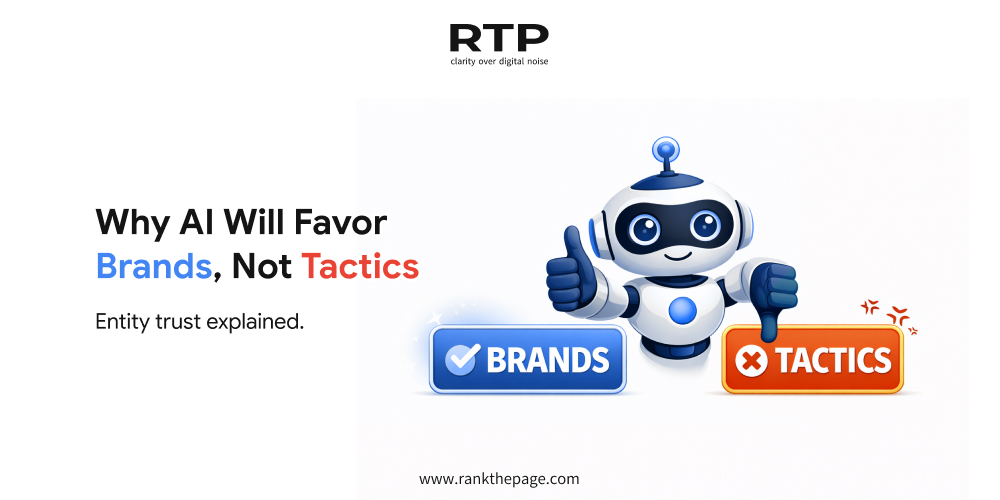 Why AI Will Favor Brands, Not Tactics