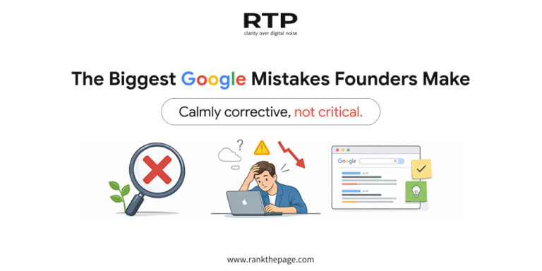 The Biggest Google Mistakes Founders Make
