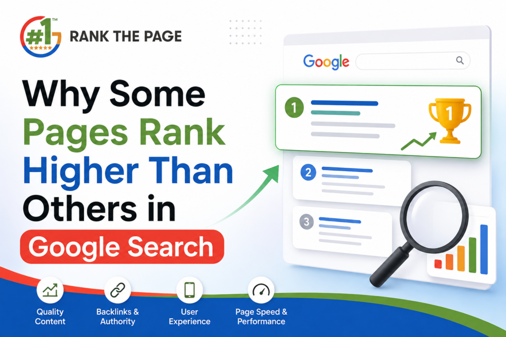 Why Some Pages Rank Higher Than Others in Google Search